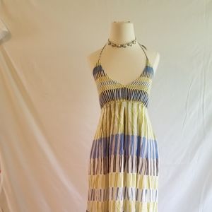 Massimo Dutti Backless Maxi Dress